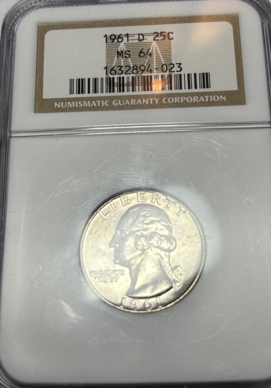 1961-D/D RPM FS-503 Washington Quarter NGC Ms-64 ~ RARE VARIETY!!!!