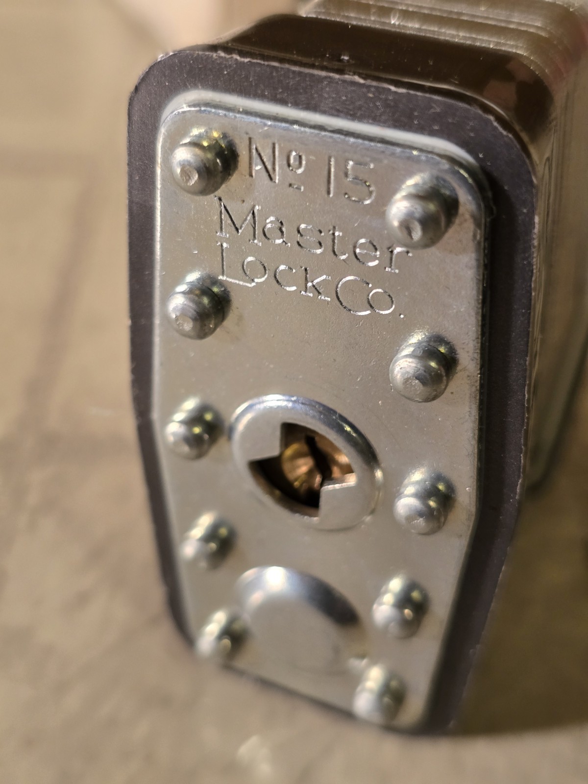 Master Lock No.15 Commercial Security Padlock ~ 6 Locks available NIB