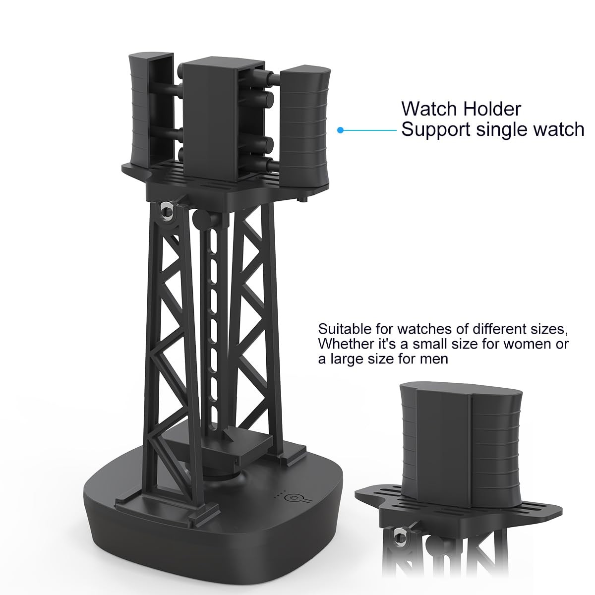 FEICHONGHO Single Watch Winder for Automatic Watches,Timer Shutdown,Adjustabl...