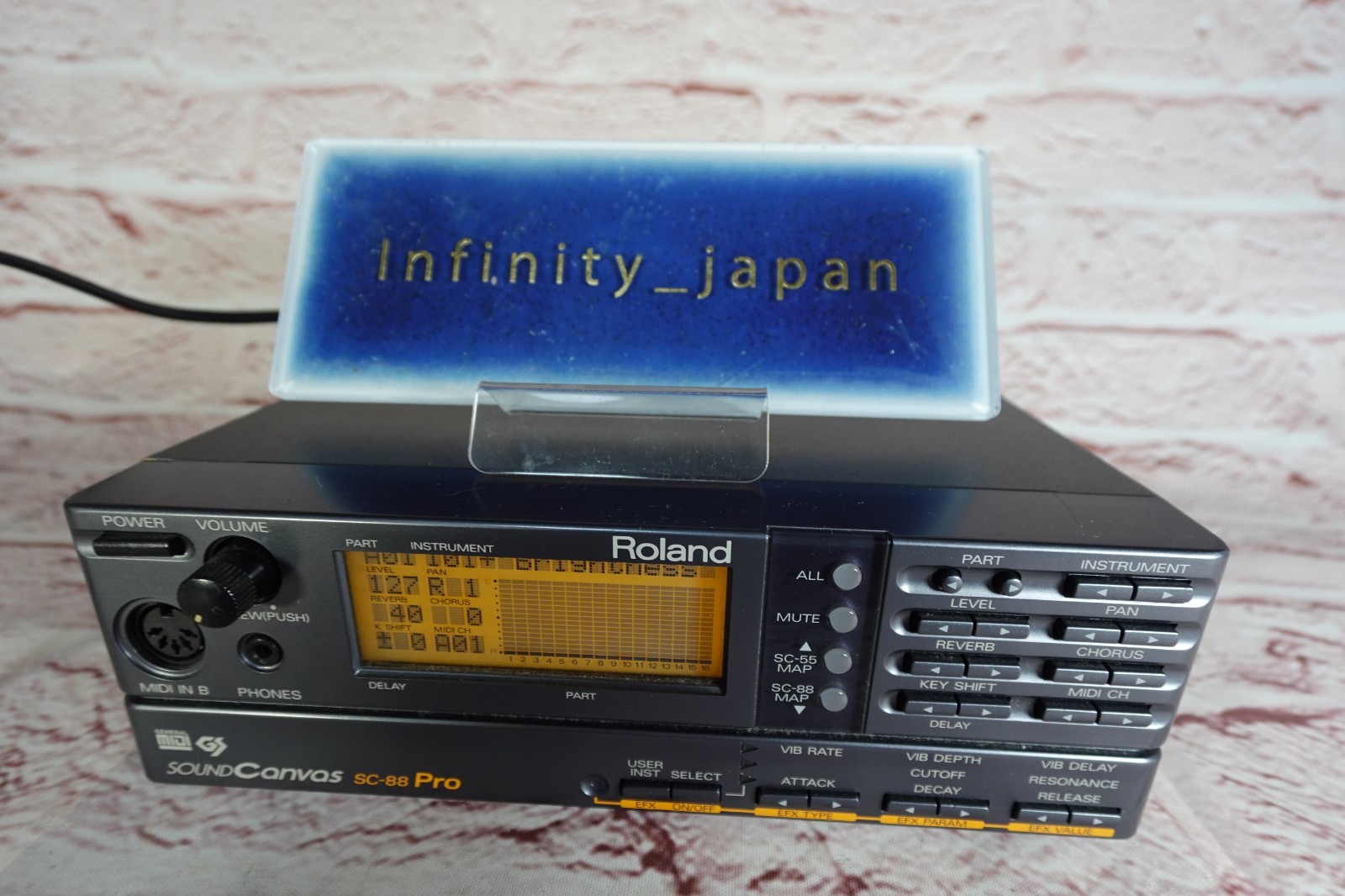 ROLAND SC-88 PRO Sound Module Fully Functional fast ship from japan vintage