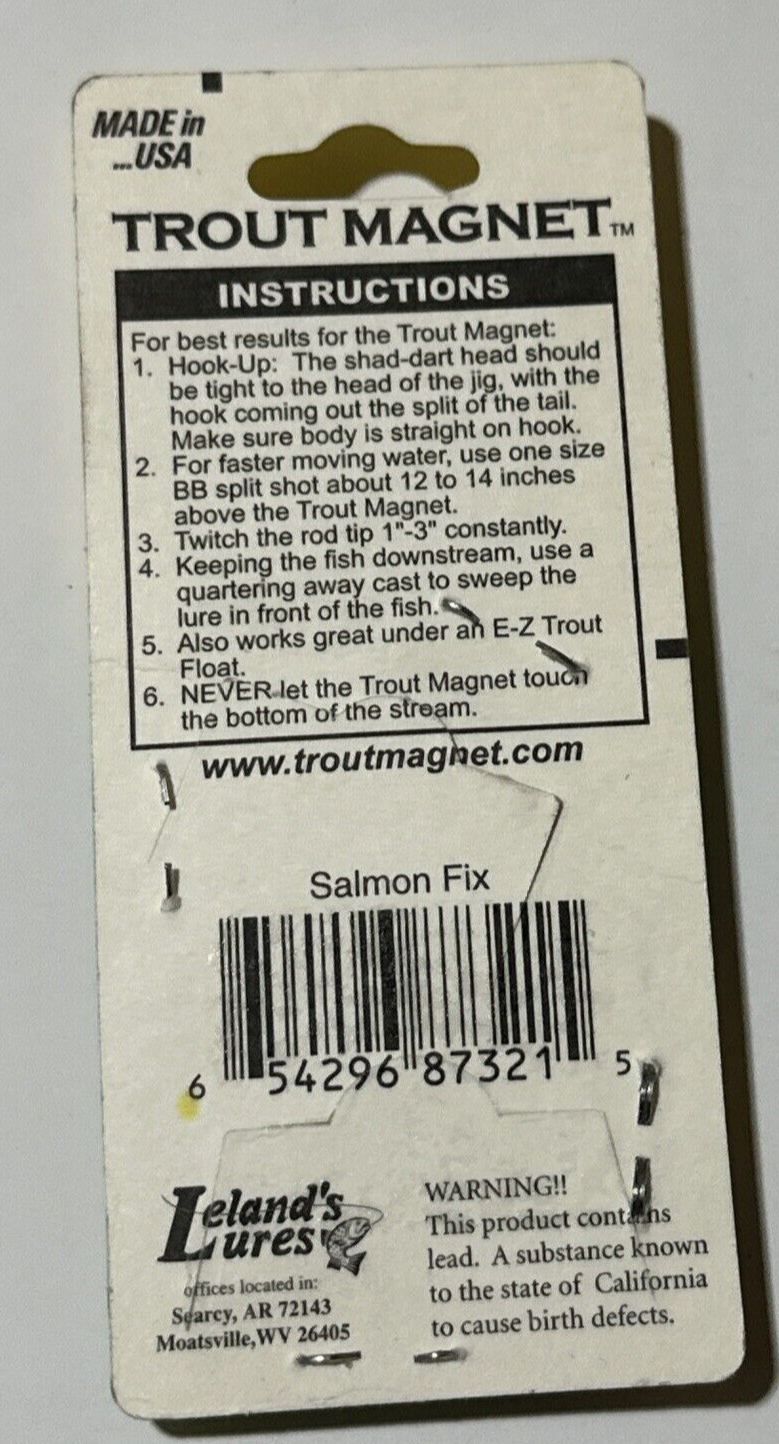 LELAND Trout Magnet Salmon Fix