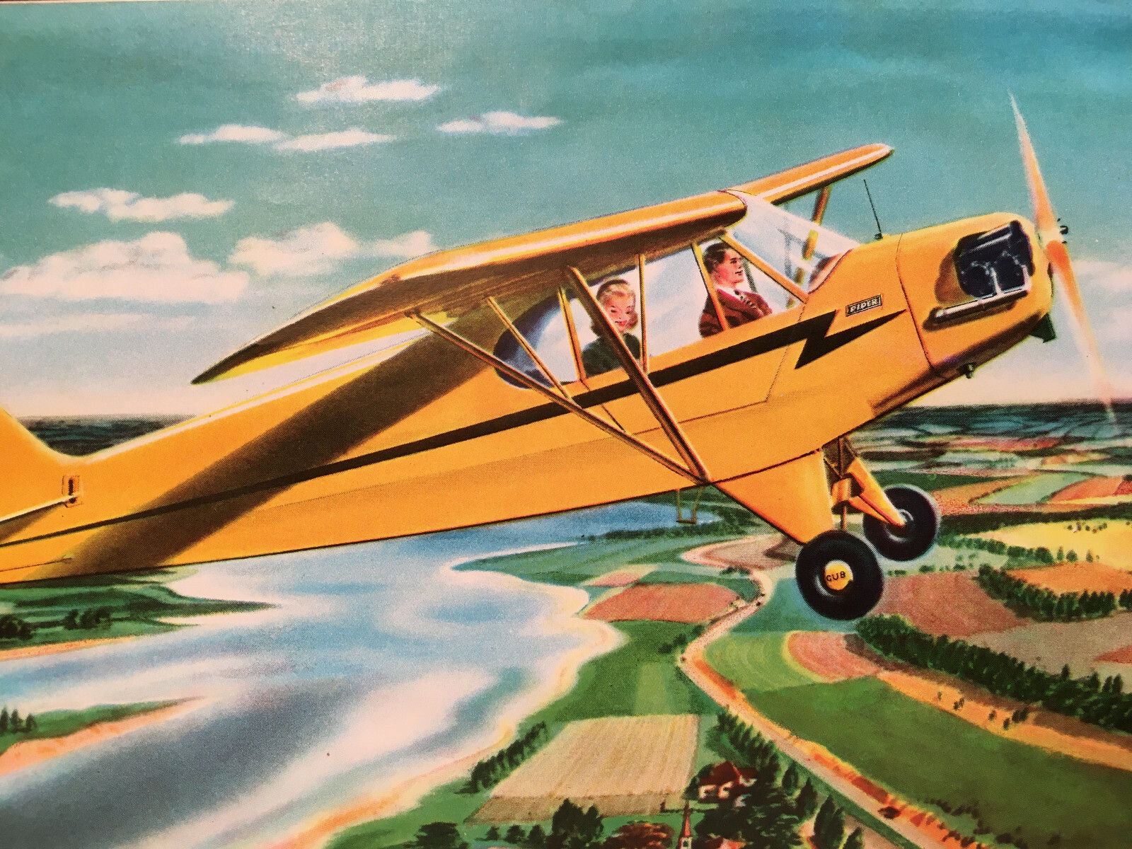 Vintage, Original How to Fly Training Booklet by Piper