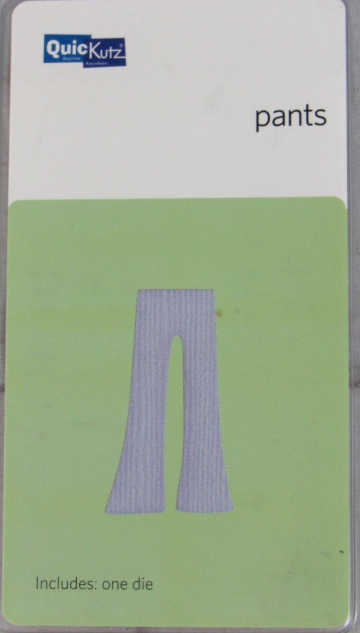 QuicKutz Pants 2x2, 1 Cutting Die Set RS-0725