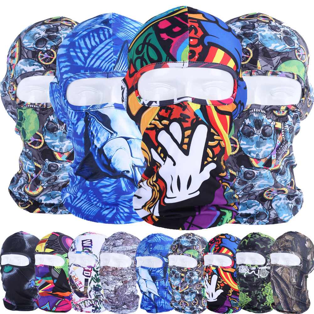 Balaclava Face Mask UV Protection for Men Women Ski Motorcycle Hiking Sun Hood