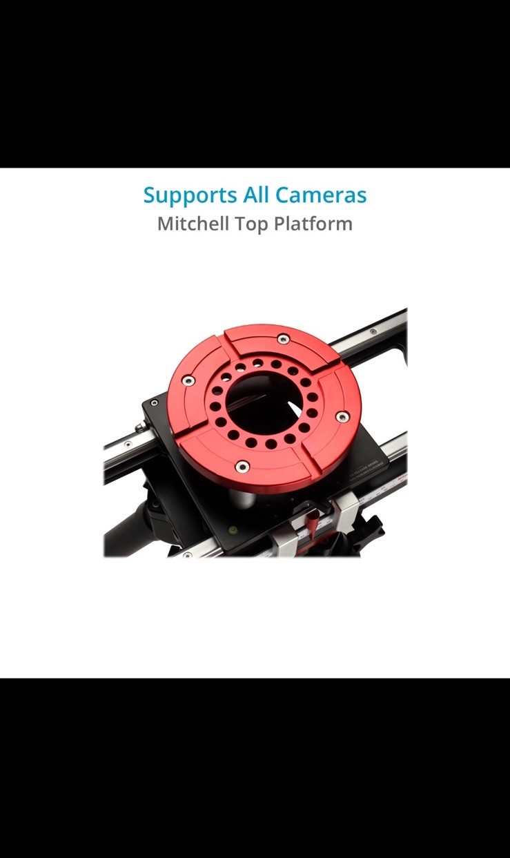 Proaim Flyking Precision Video Camera Slider (Mitchell Mount) + Flight Case 4ft!