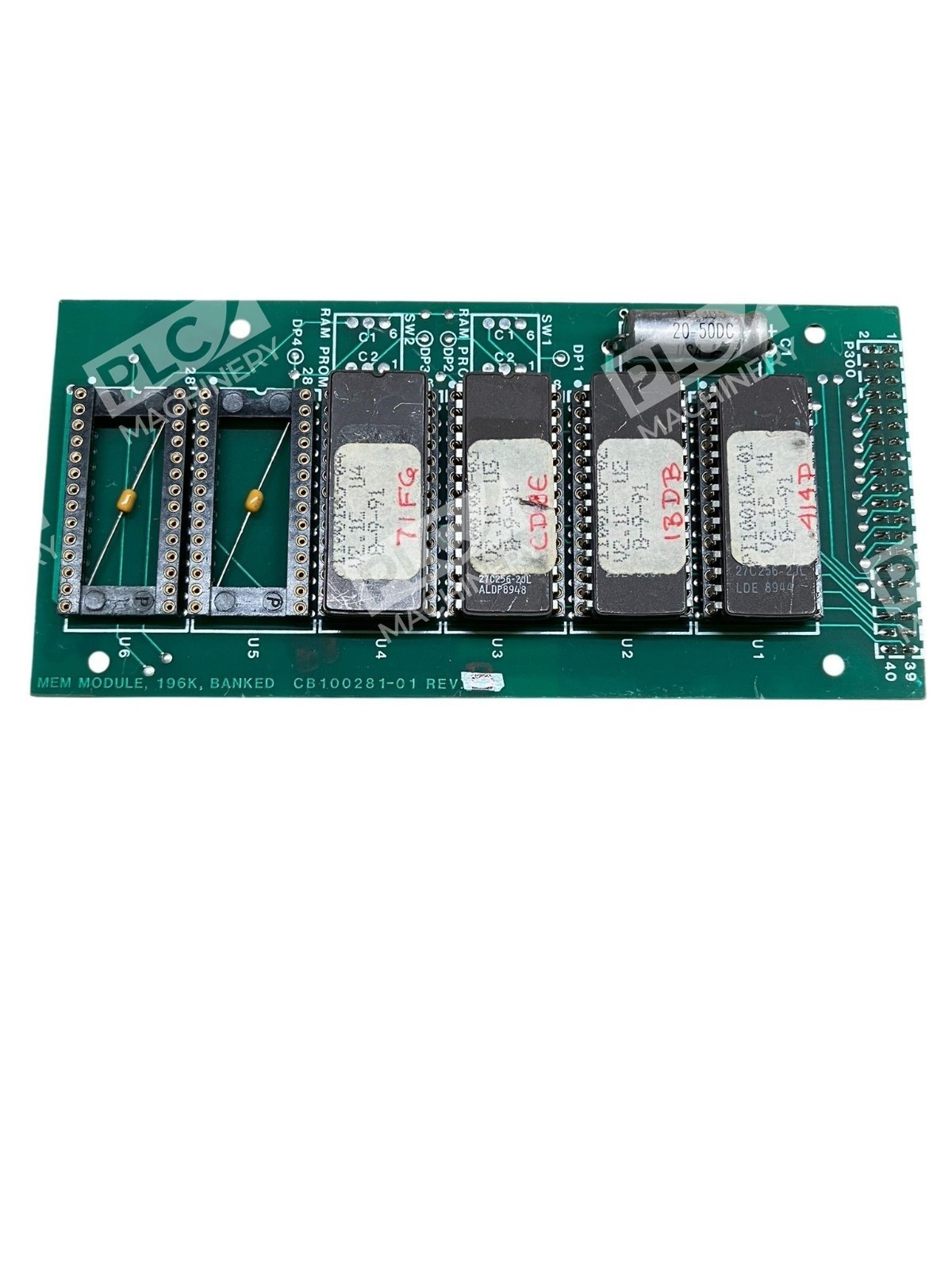Westronics CB100281-01 196K Banked Memory Module Board
