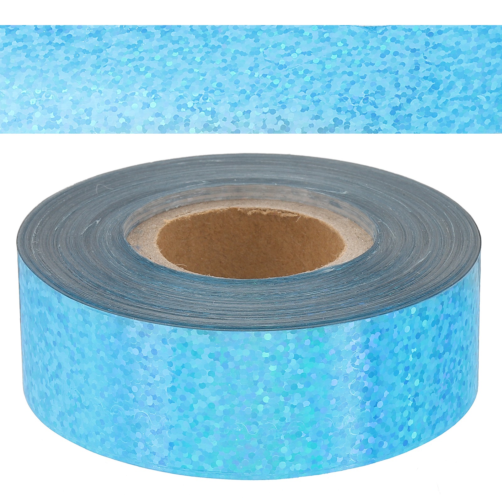 0.79"x400Ft Hot Stamping Foil Paper Roll, Ice Blue