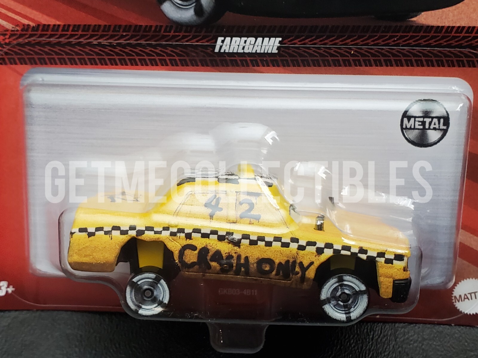 DISNEY PIXAR CARS FAREGAME TAXI THUNDER HOLLOW METAL 2023 SAVE 6% GMC
