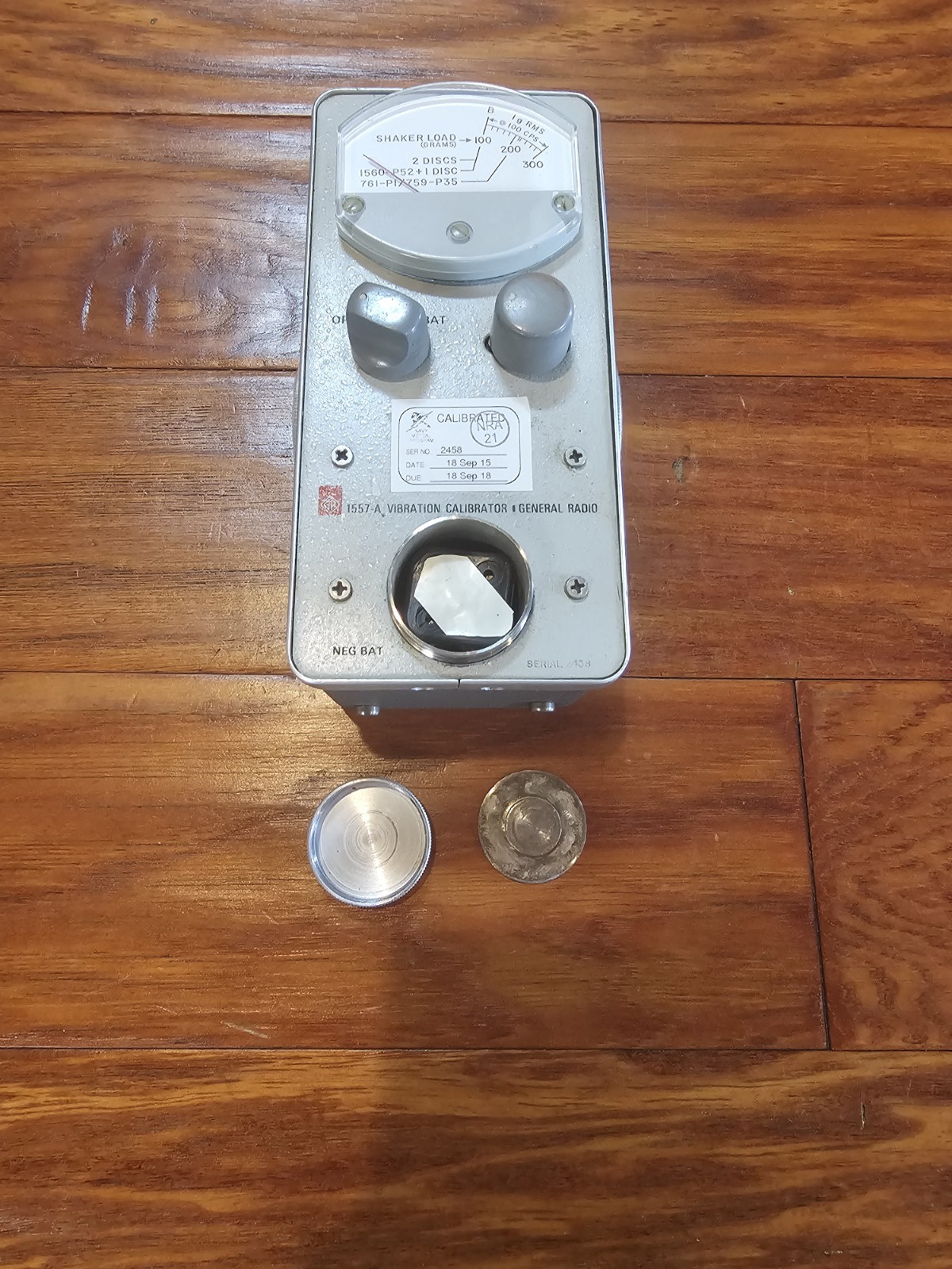 GenRad Type 1557A Vibration Calibrator