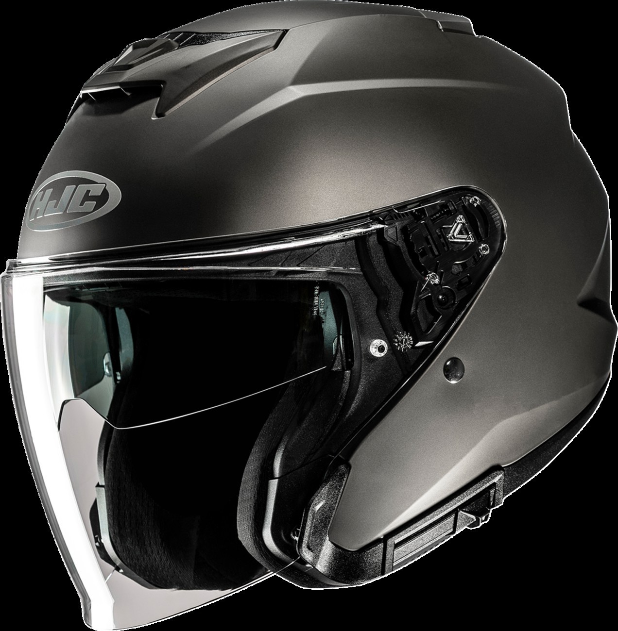 HJC JP45NUS6SFTV i31 Solid Open Face Motorcycle Helmet, Large, DOT Approved