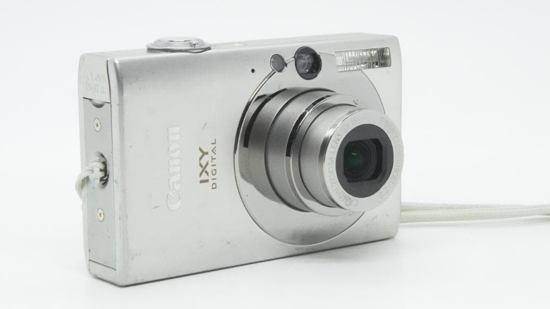 Canon IXY Digital 25 IS Silver Compact Digital Camera Tested Working Japan