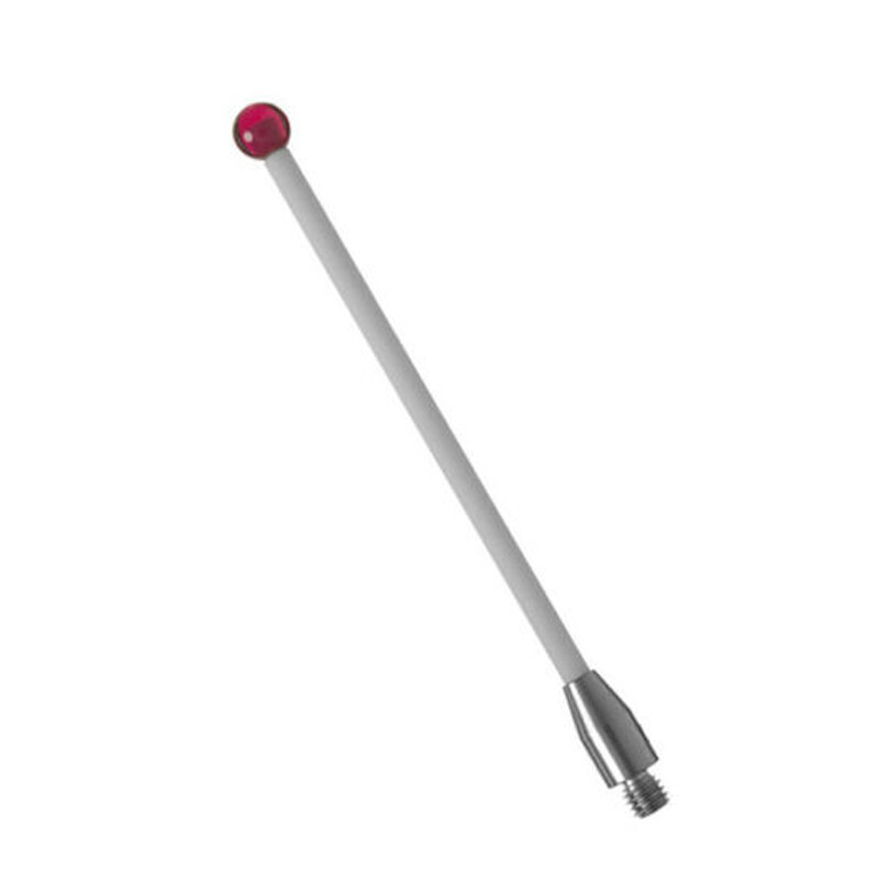 CMM Styli M3 Thread 3.0mm Ruby Sphere Ceramic Shaft 50mm Length for A-5003-0067