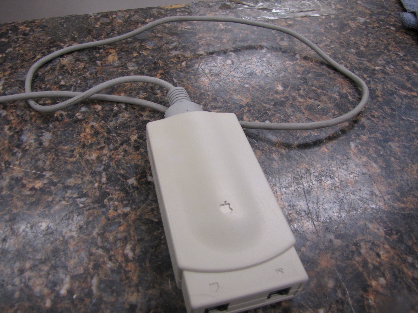 Vintage Apple Geoport Telecom Network Adapter Modem w/ Guide - Working ! -MU6