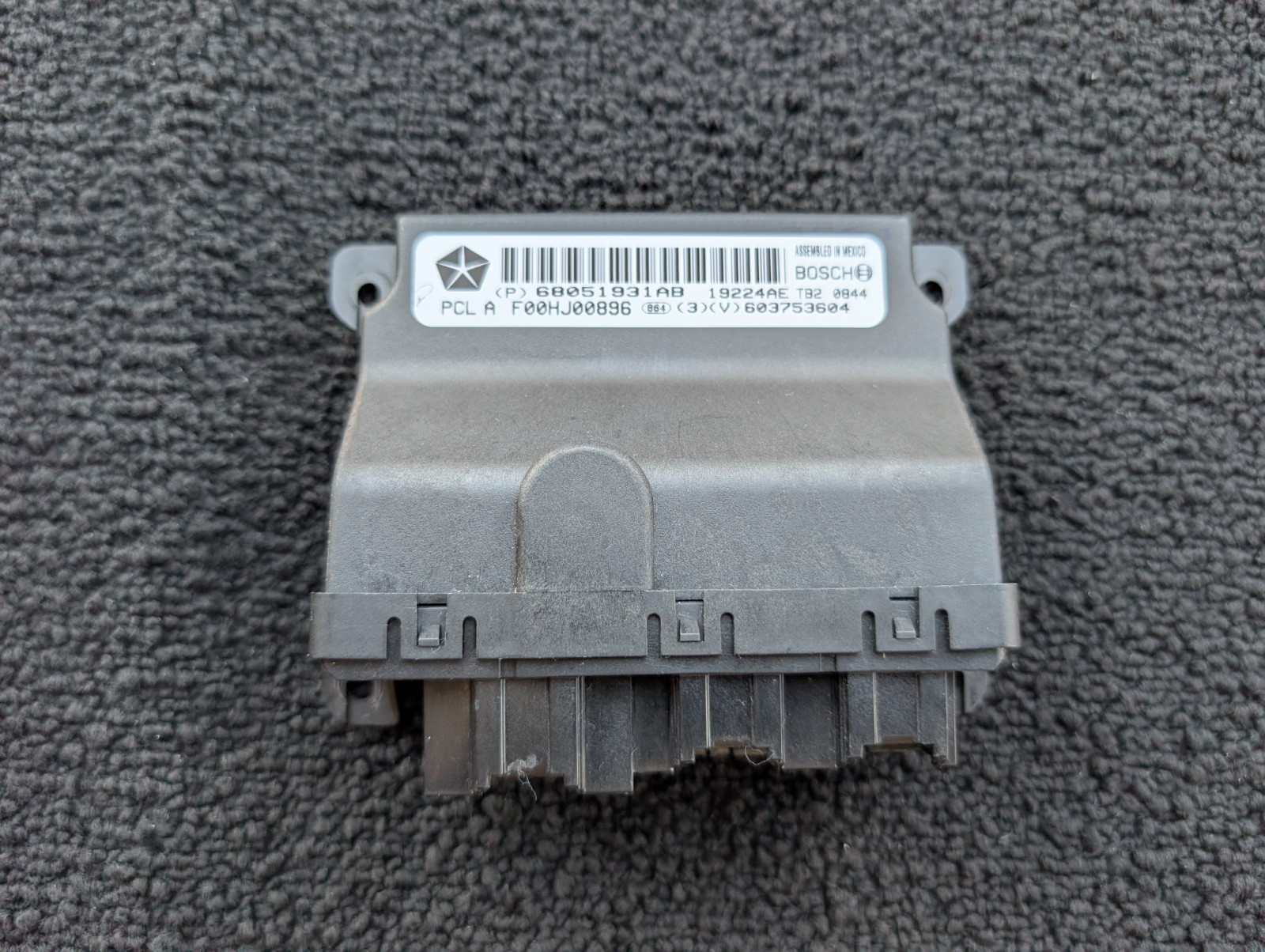 Dodge Challenger Electronic Door Control Module - 68051931AB - FREE SHIPPING