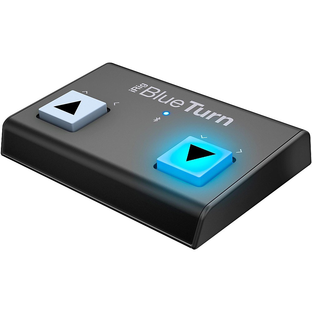 IK Multimedia Hands-Free Dual Footswitch Controller for Bluetooth