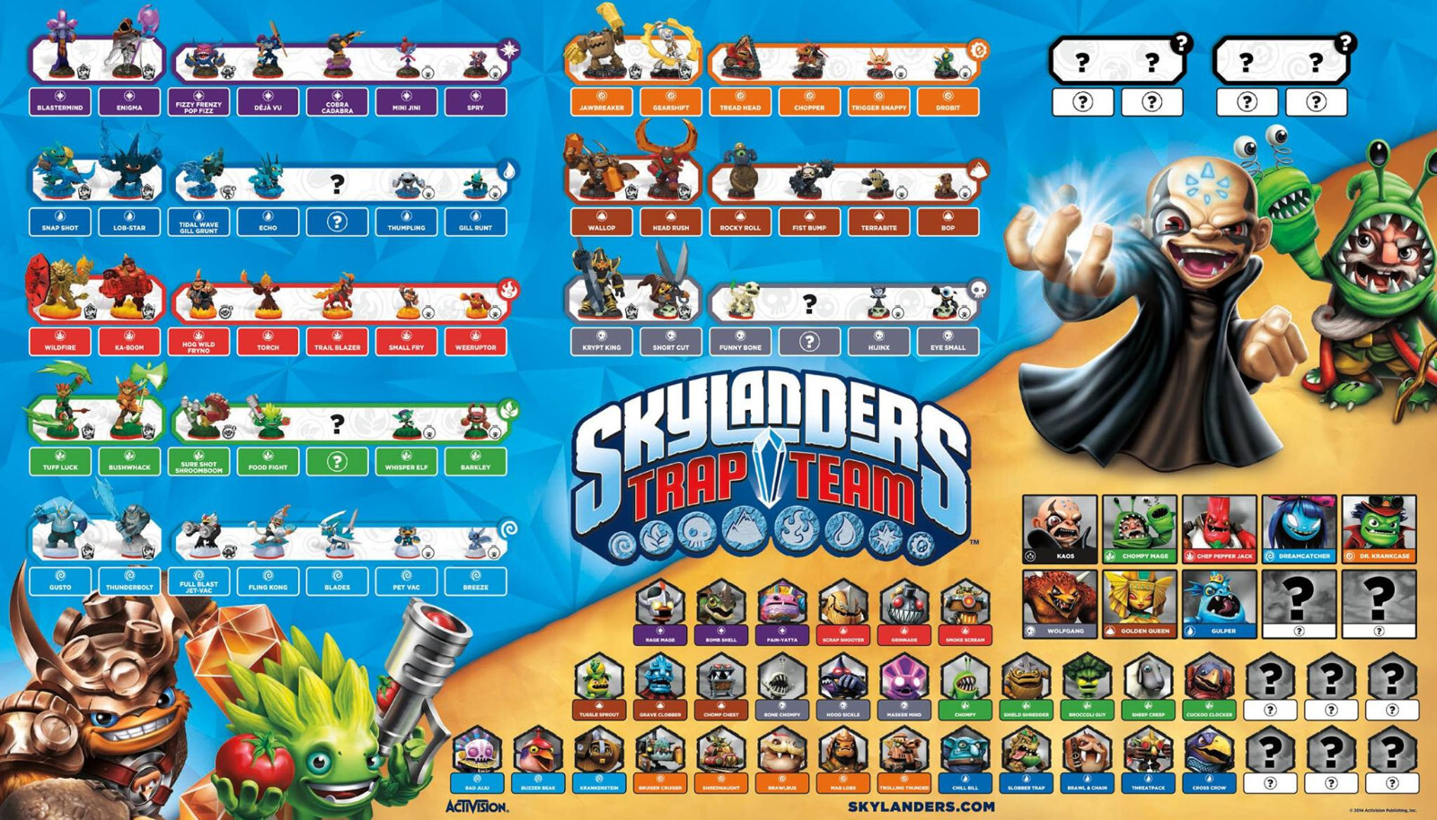 🕹️ Skylanders Trap Team Figures - TESTED - RESET - Discounts on multiple buys