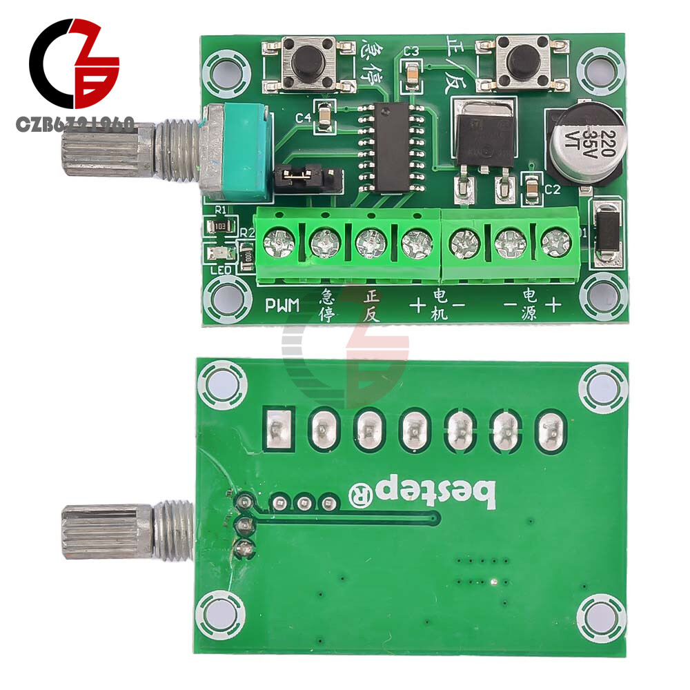 6V-30V Brushless Motor Controller PWM Speed Controller For 3650 3525 2418 2430