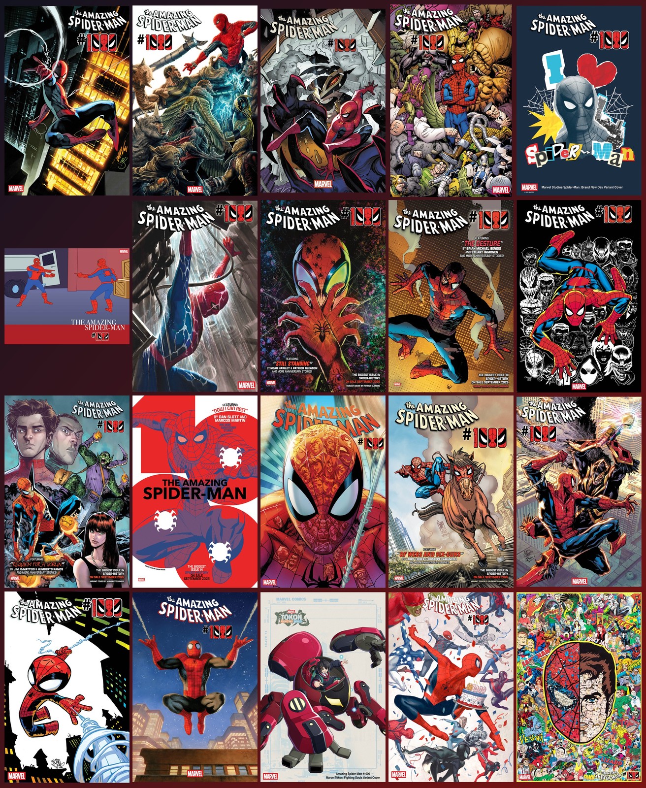 Amazing Spider-Man #1000 (Presale 09/16/26 Release)Pick UR Cvr