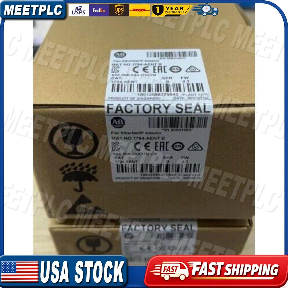 2022-2023 NEW Sealed AB 1794-AENT Flex I/O EtherNet/IP Adaptor US Stock USA