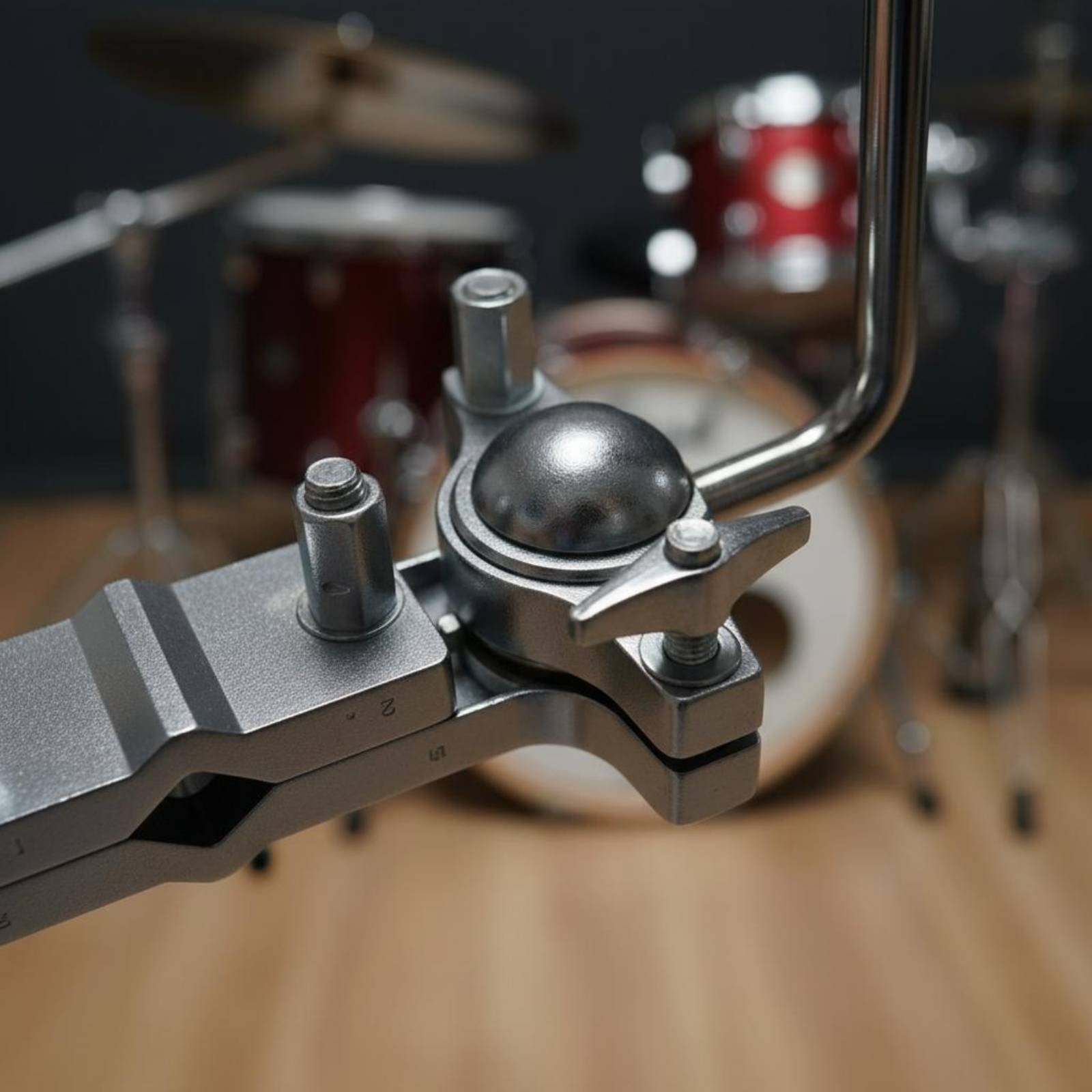 Single Single Extension Drum Clamp Quick Quick-Disconnect Drum Rack Bracket