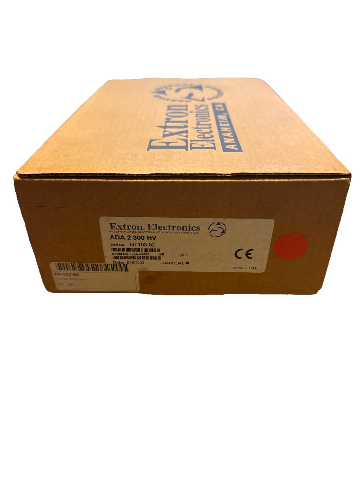 EXTRON ADA 2 300 HV ANALOG DISTRIBUTION AMPLIFIER NEW