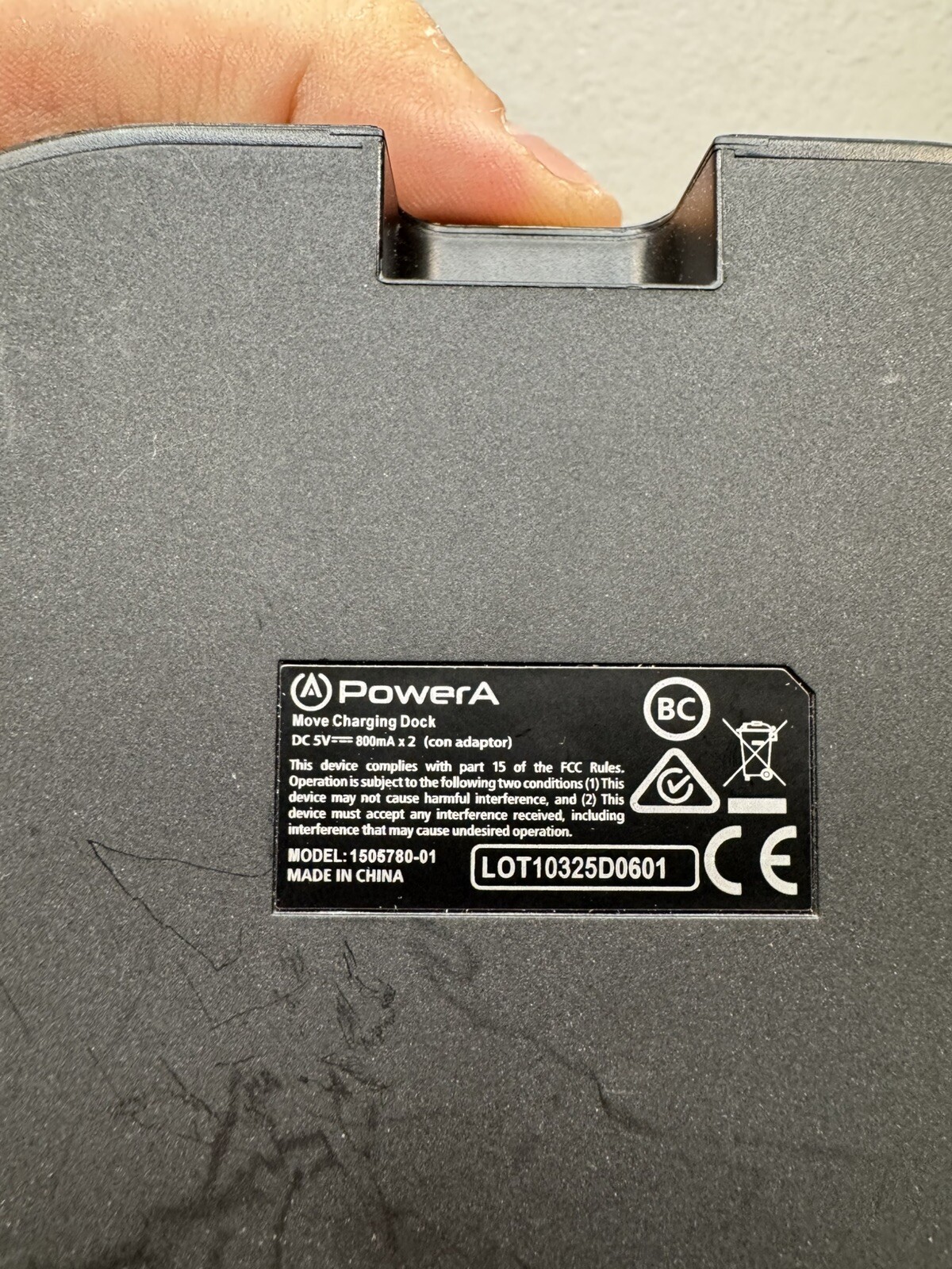 PowerA Charging Dock for PlayStation VR Move Motion Controllers w/ Power Supply