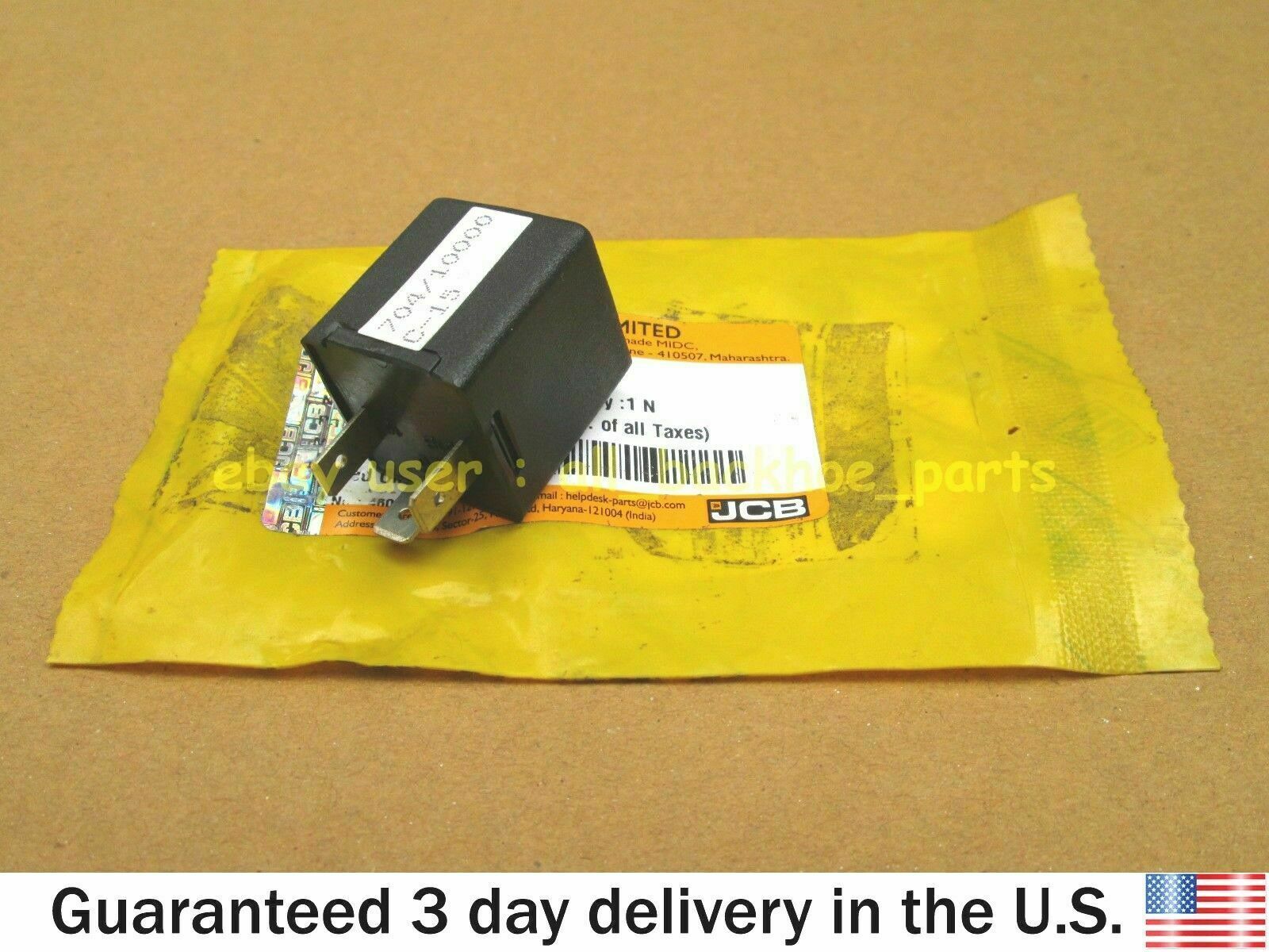 JCB BACKHOE - GENUINE JCB ALARM BUZZER (PART NO. 704/10000)