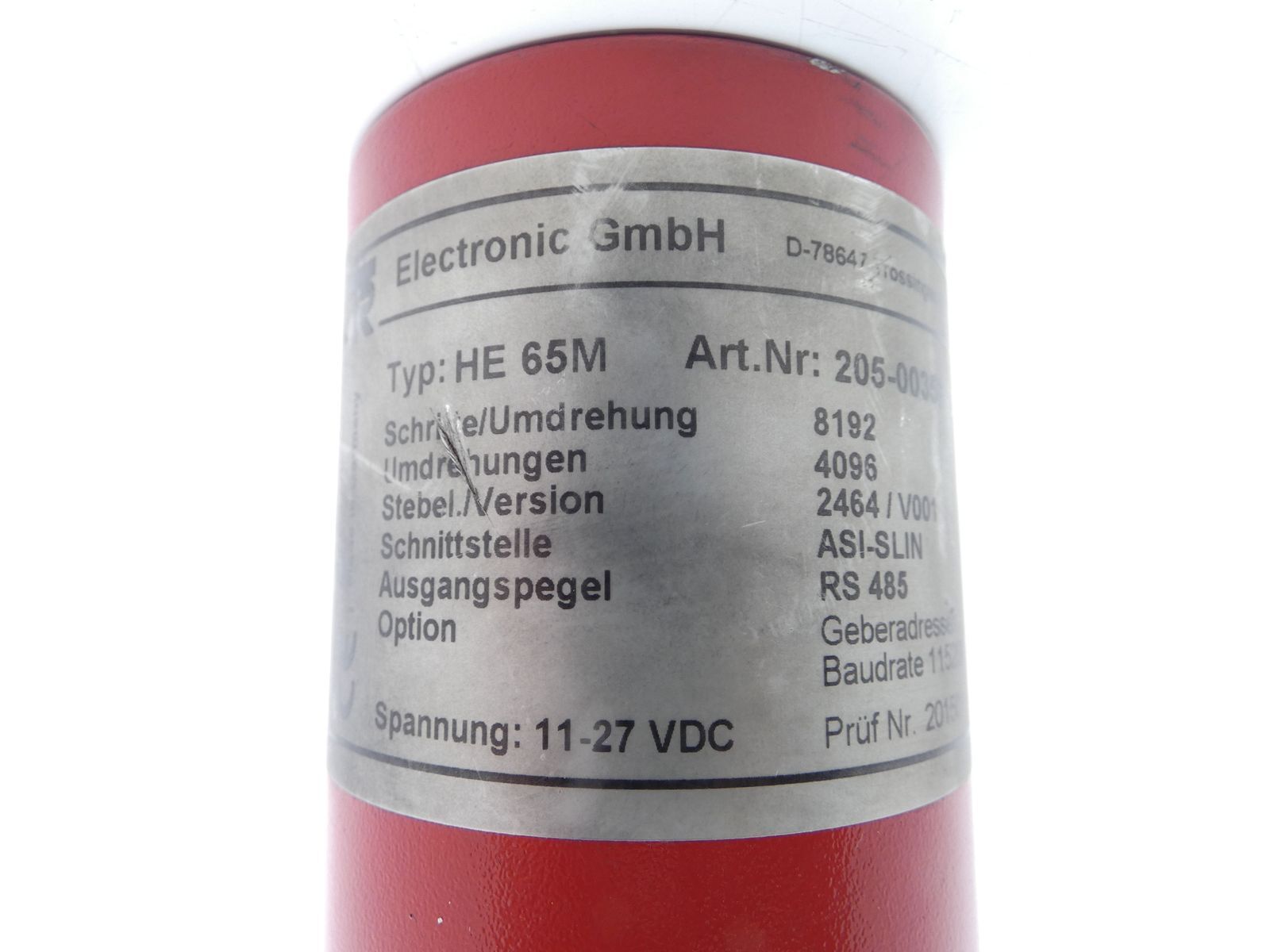 TR-Electronic HE 65M 205-00358 Encoder -used-