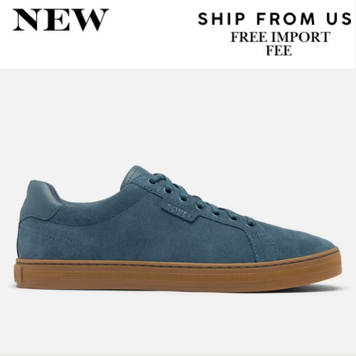 Sorel CYPRUS™ LX Men's Sneaker Comfort and Lightweight Honey Uniform Blue/Gum 2