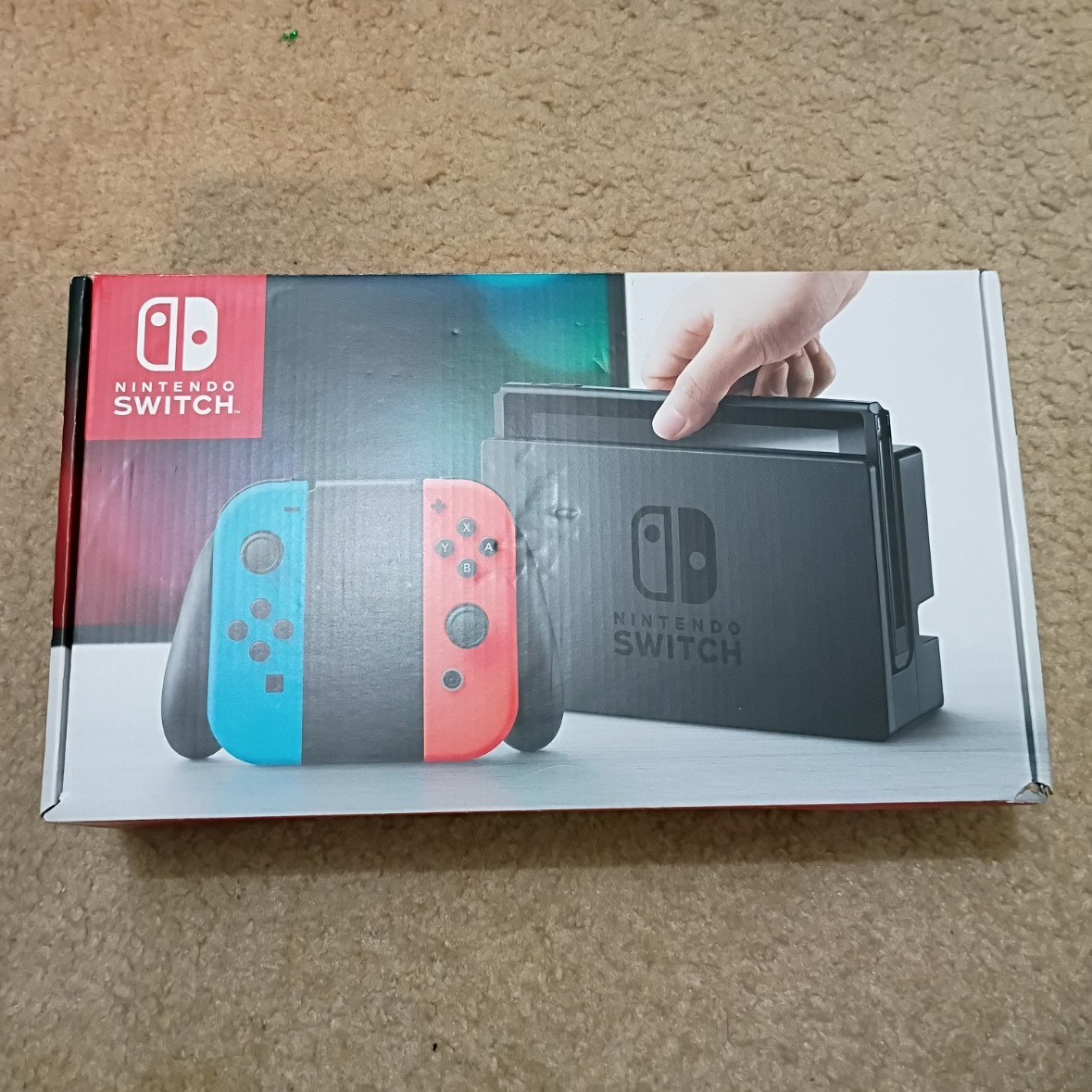 Nintendo Switch 2017 Console Neon Red/Blue Joy-Con, Pro Controller, Zelda Case