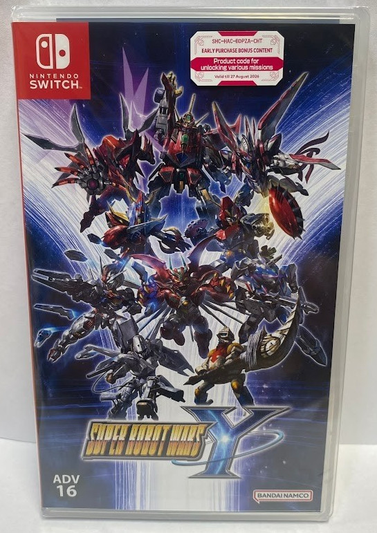 Super Robot Wars Y (Multi-Language) Switch Brand New Game [2025 Turn-based]