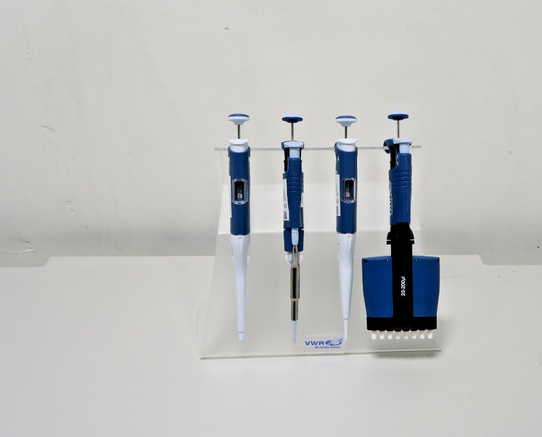 VWR Ergonomic High Performance Pipettes with Stand