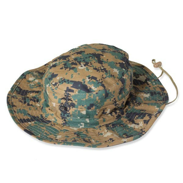 New USMC Boonie Covers - Marine Boonie Hats - MARPAT Woodland -Size: Large- USA