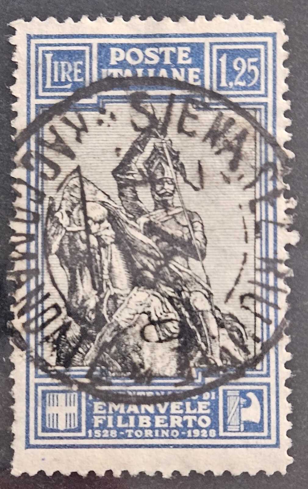 Italy Stamp Sc 206 Emmanuel Philibert, Used VF, CV$4.00 (AS)