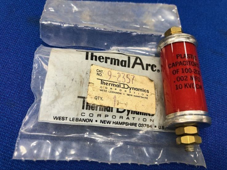 Thermal Dynamics 9-2357  Plasma CAPACITOR Obsolete Genuine Thermal Dynamics part