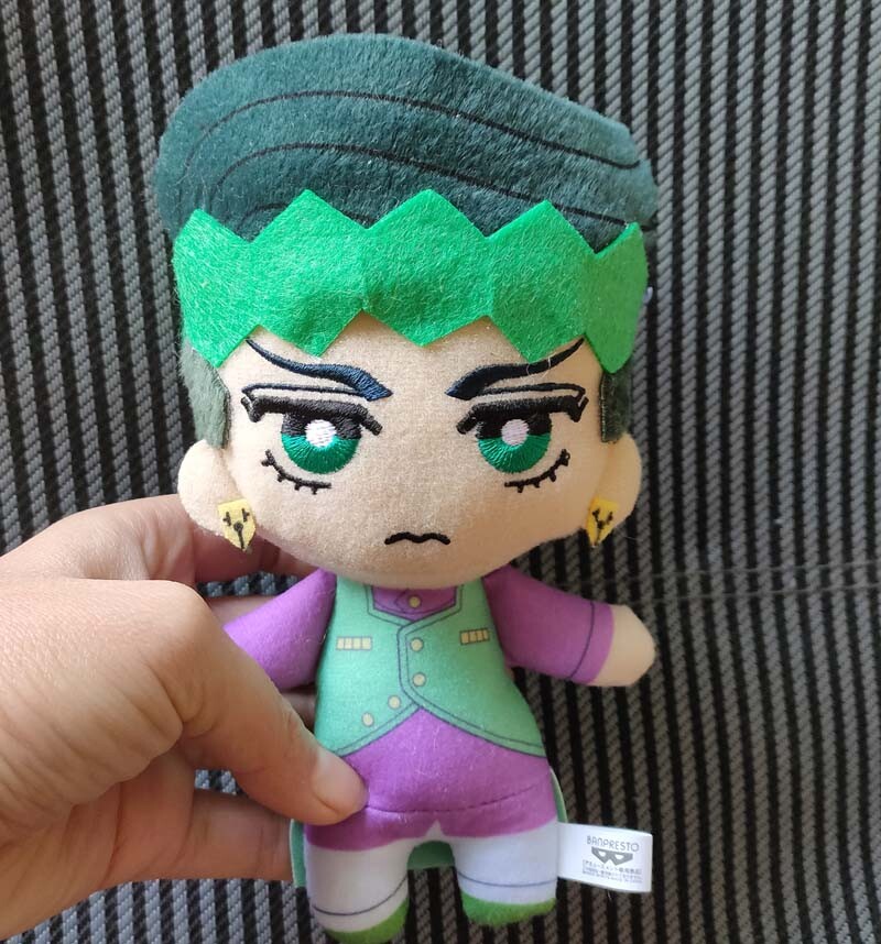 Japan jojo Bizarre Adventure Tomonui Plush Doll Mascot Rohan Kishibe Banpresto