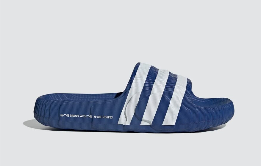 adidas Originals adilette 22 MEN'S SHOES IF3667 blue white