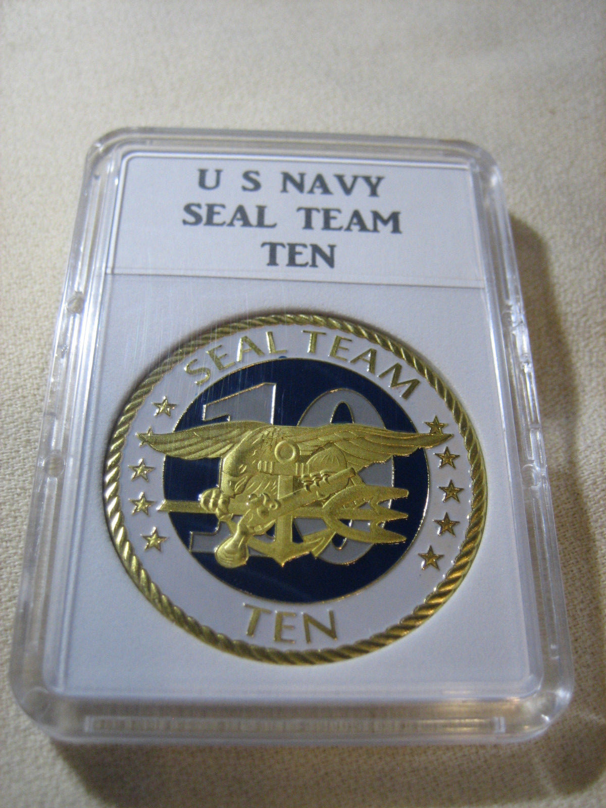 US NAVY SEAL TEAM TEN Challenge Coin