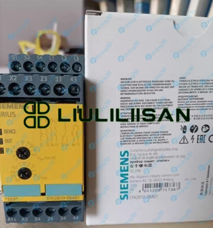 1PCS NEW Siemens Sirius Safety Relay 3TK2810-0BA01 3TK28100BA01 us free tax