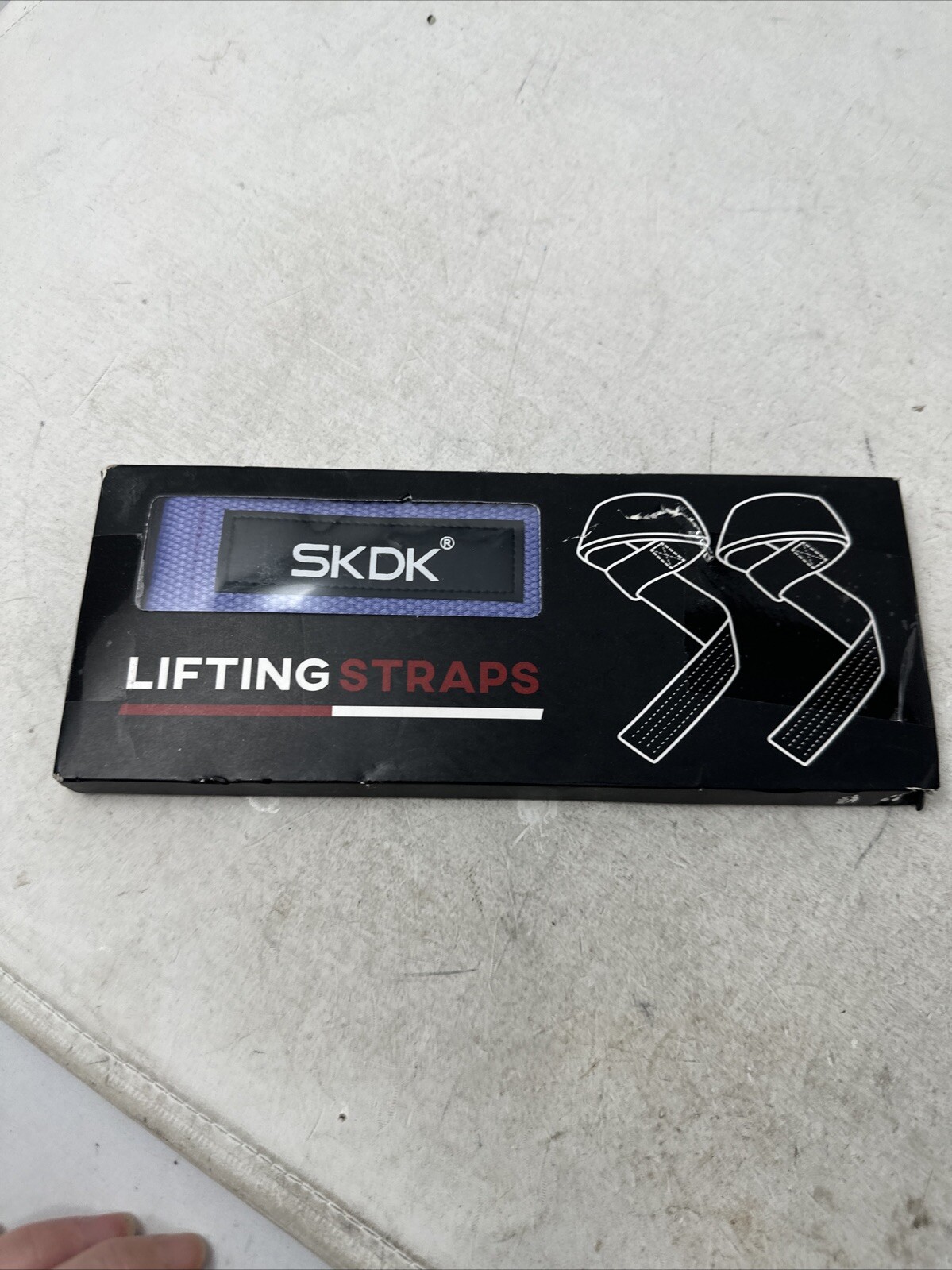 SKDK Fitness Lifting Straps, Wrist Wraps, Powerlifting Support, NIB/FREE SHIP!