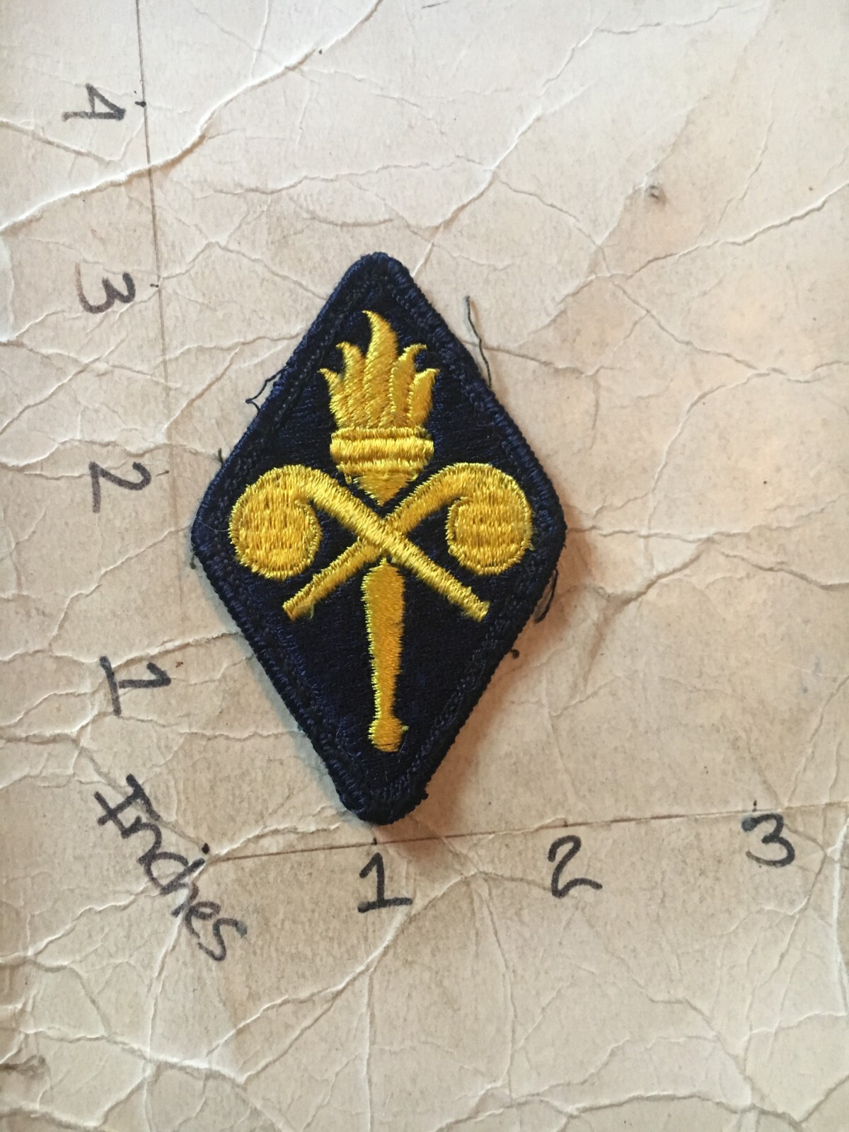 US Army Chemical Center m/e patch 6/7/25