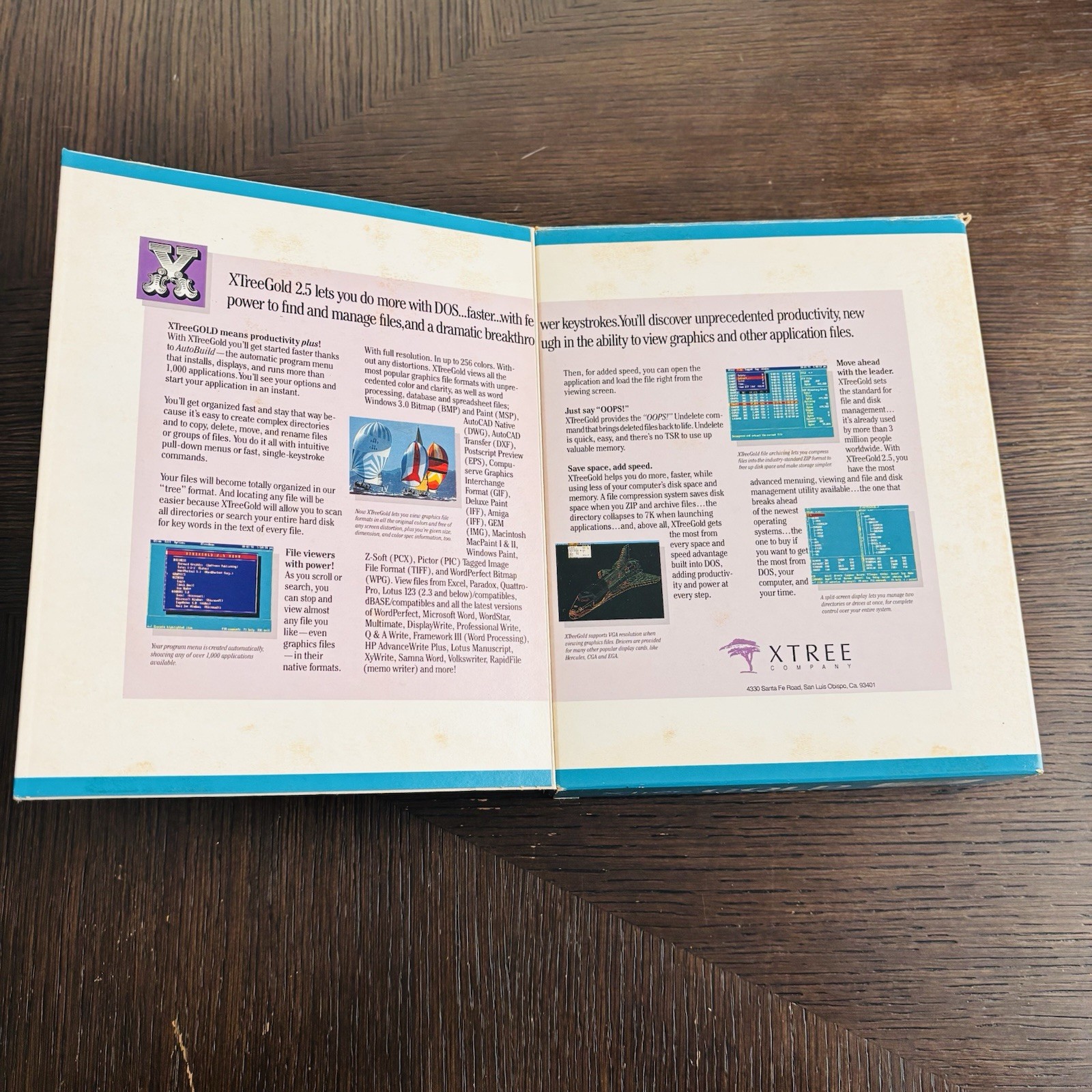 XTree Gold v2.5 DOS Utility Software Complete Boxed Set 5.25 & 3.5 Disks