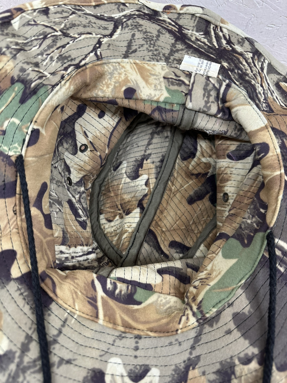 Vtg Advantage Camo Hunting Hat Outdoor Cap Boonie