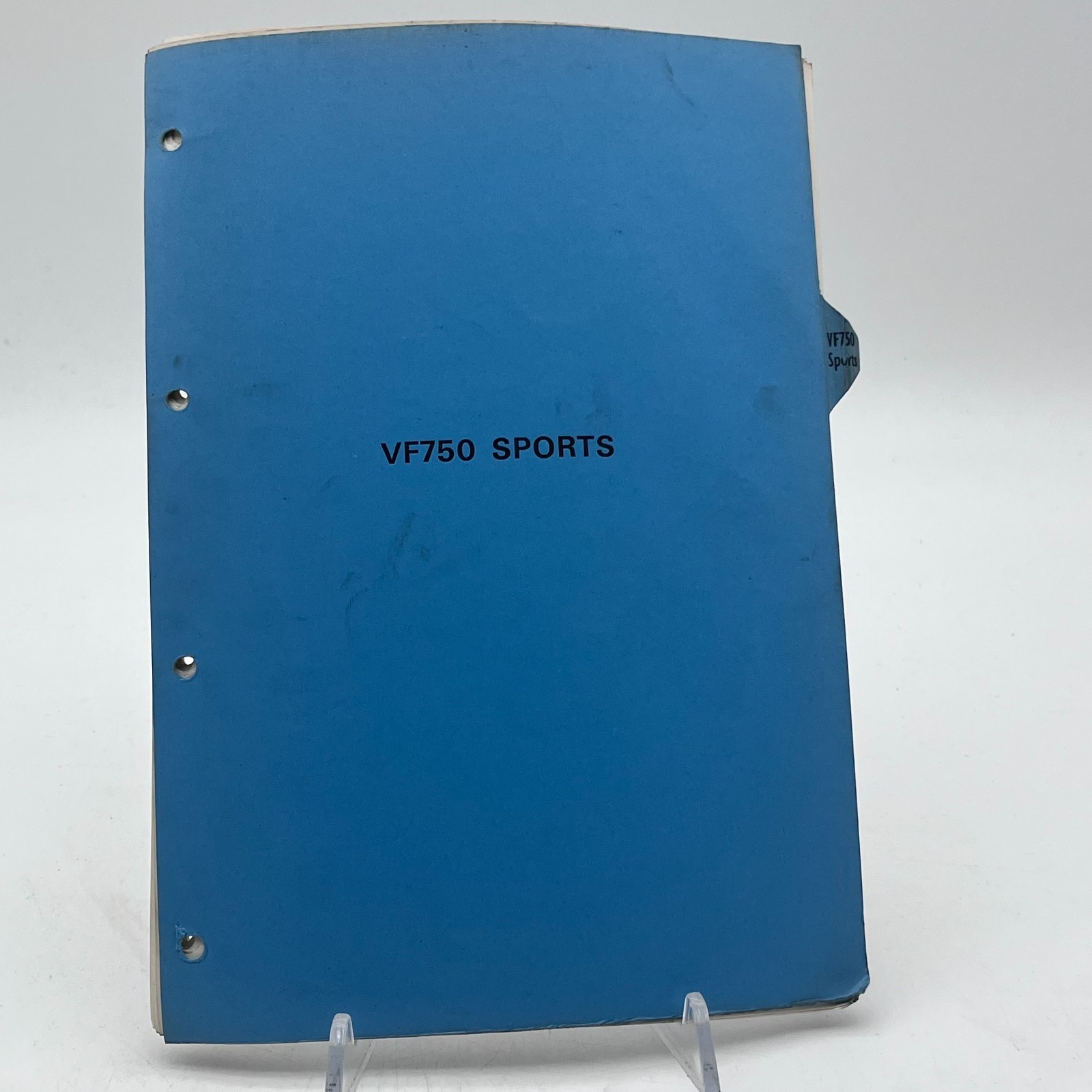 Honda VF750 SPORTS Genuine Factory Setup Instructions Manual