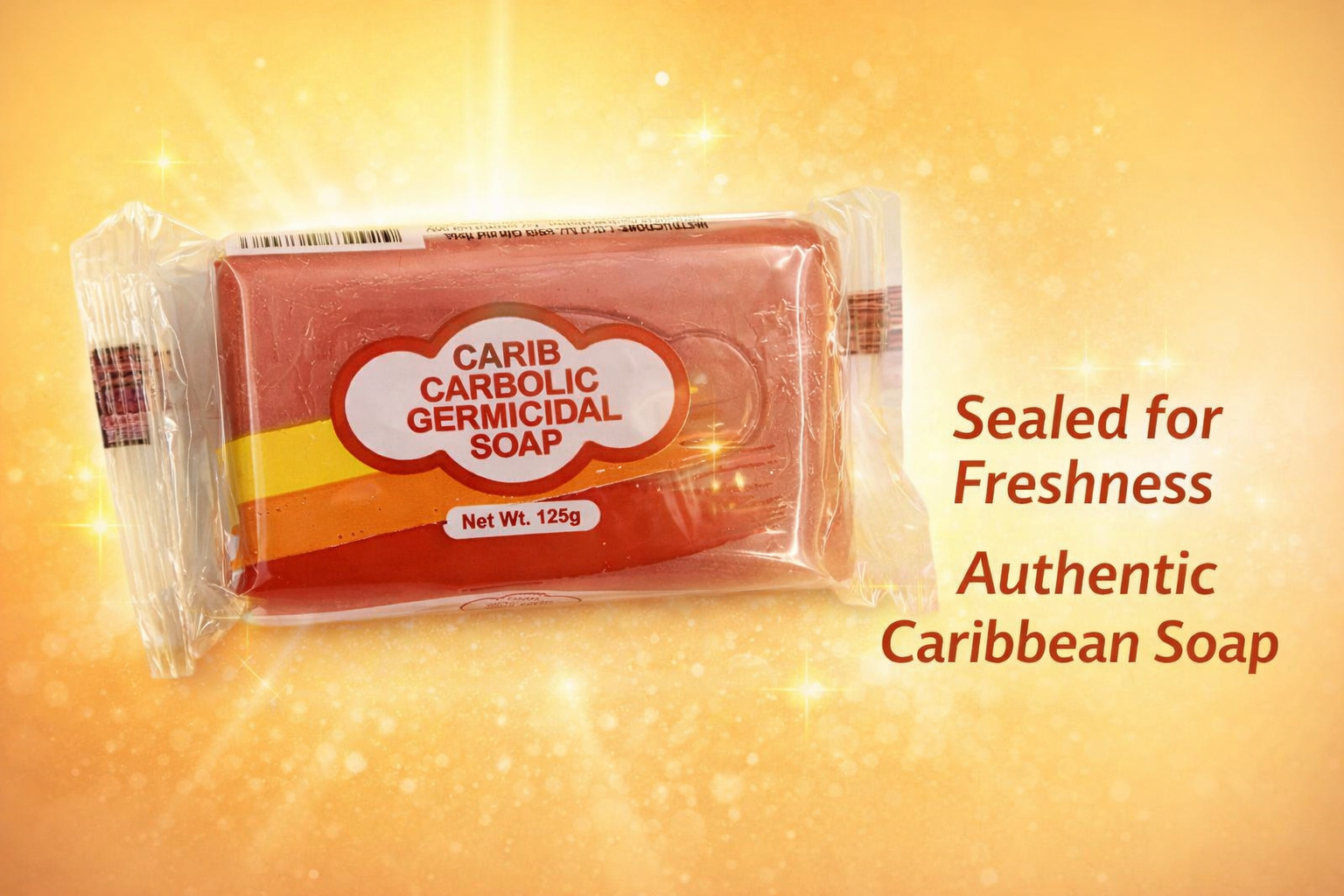 Jamaican Carbolic Soap 12 Pack 125g | Carib Germicidal Bars Bulk