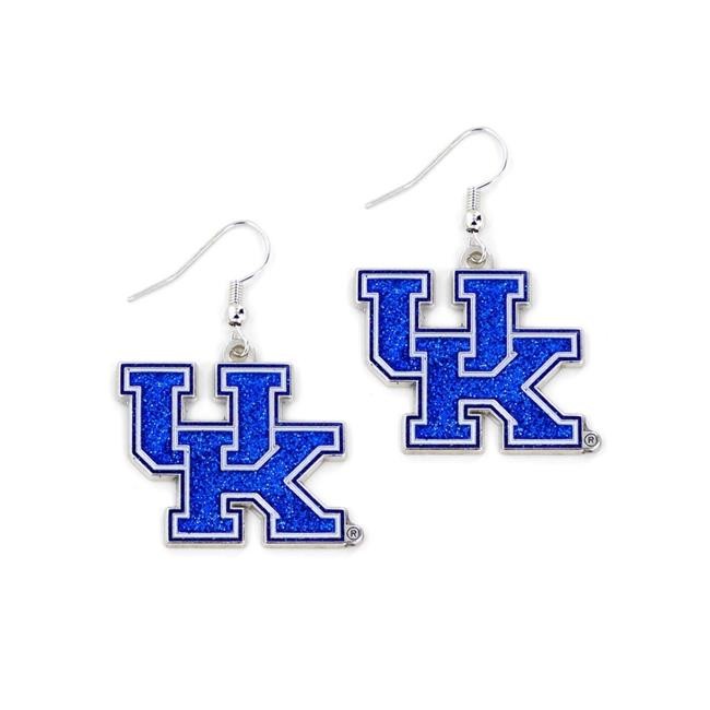 Amo 6326402378 Kentucky Wildcats Glitter Dazzle Earrings