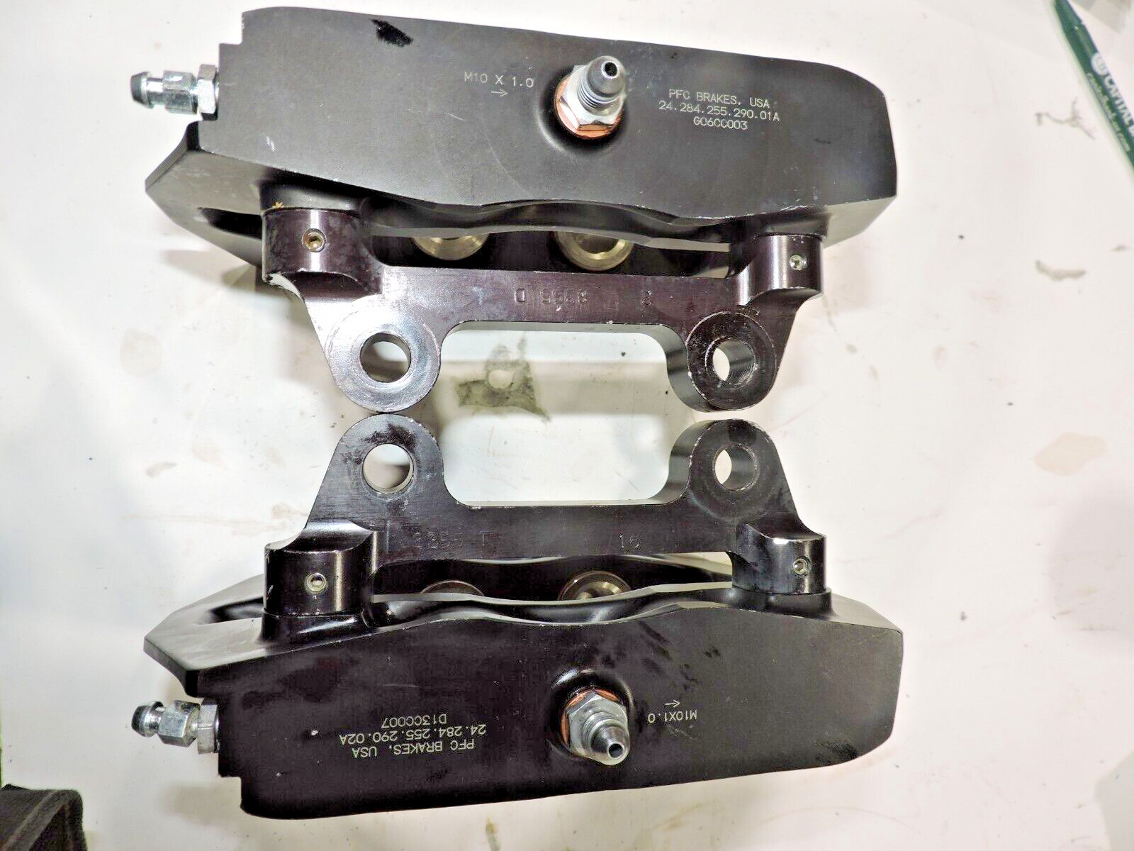 Performance Friction ZR24 rear brake calipers 1 1/8"/1 1/8" pistons pair NASCAR
