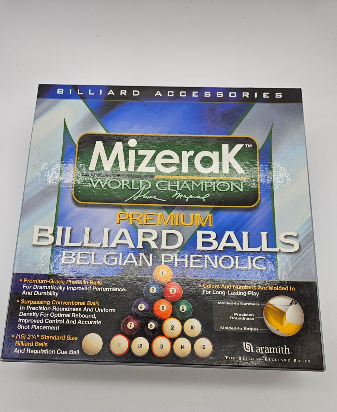 Mizerak World Champion Premium Billiard Balls