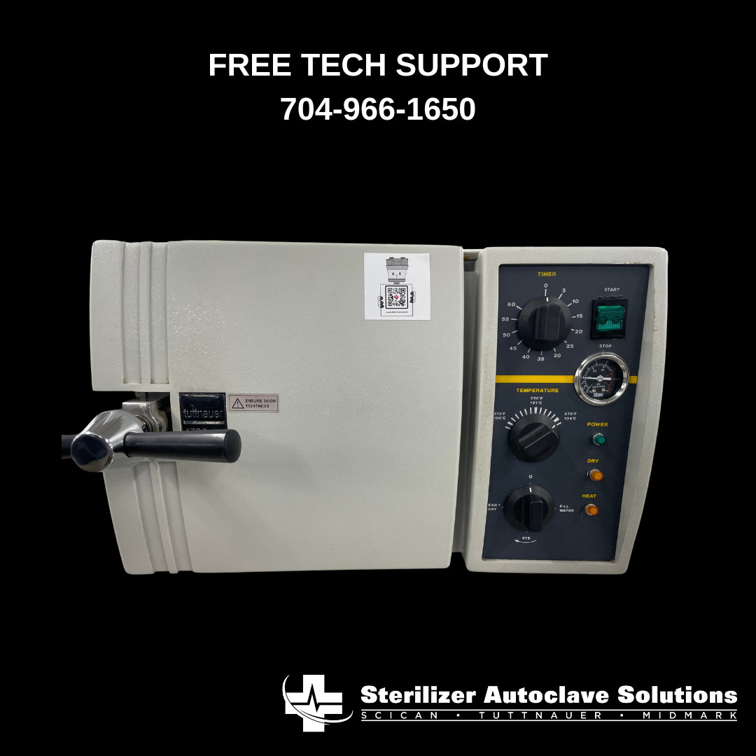 Tuttnauer 1730M REFURBISHED - 1 YEAR warranty