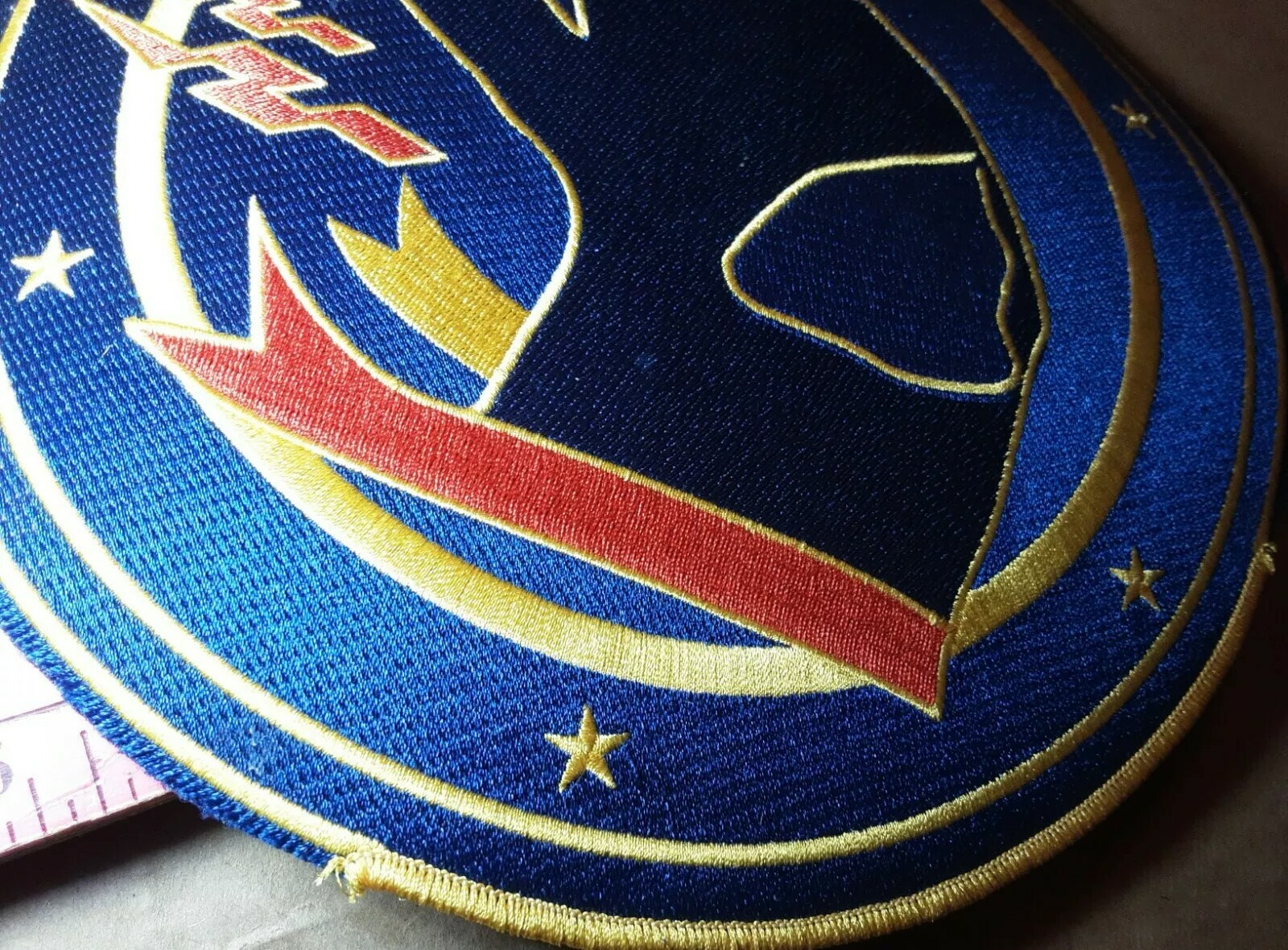 Tactical Fighter Squadron Wardog 9" Patch Without Add Ons READ